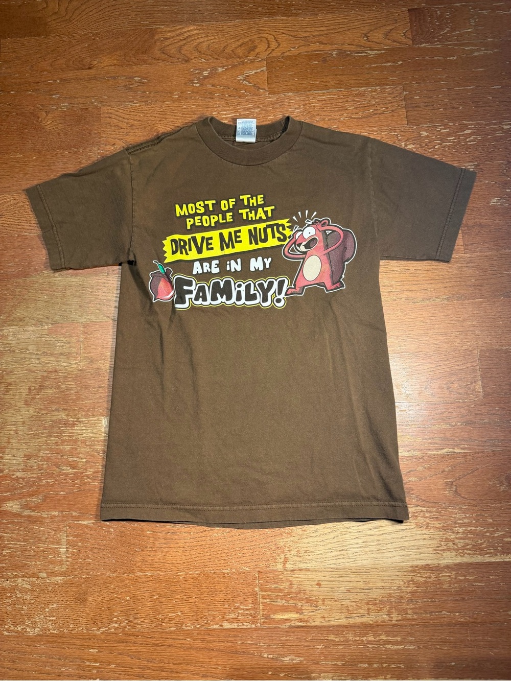 Y2K Most of the People That Drive me Nuts Are in my Family Graphic Tee